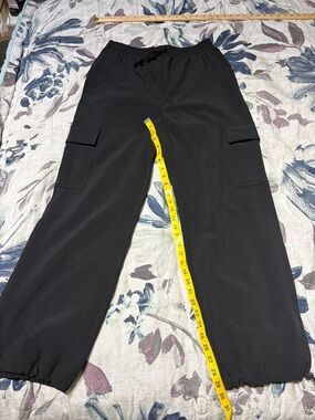 PINK Victoria's Secret Black Drawstring Jogger Pants
